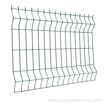 PVC Galvanized security wire mesh fence metal